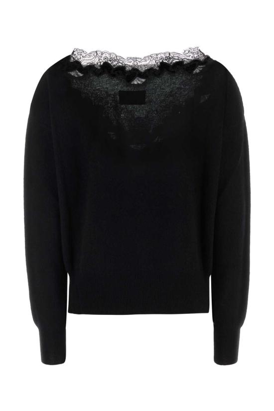 26FW 에르마노 설비노 스웨터 D495M722APPYU 95708 Black - ERMANNO SCERVINO