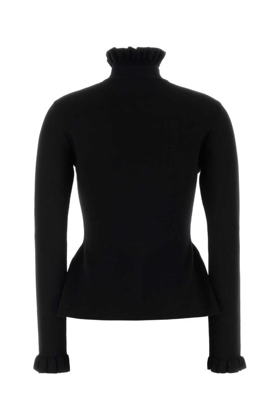26FW 블루마린 스웨터 NF6086MA3134M232A 22222 Black - BLUMARINE