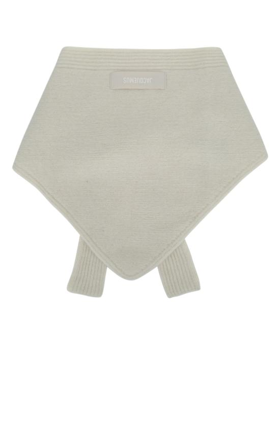 26FW 자크뮈스 르 샤를 그로 그레인 숄 ACU00669AK00227 110 OFFWHITE - JACQUEMUS