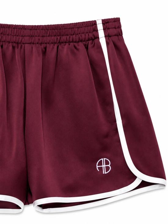 26FW 애니빙 숏팬츠 S0313048 BGN27 BURGUNDY - ANINE BING