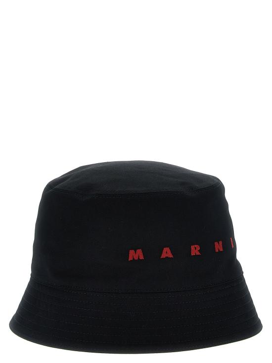  마르니 버킷햇 LDCLZC0110S0UTC31100N99 BLACK - MARNI