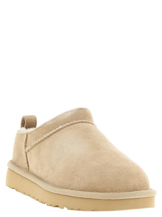26FW 어그 플랫 슈즈 클래식 마이크로  베이지 - UGG
