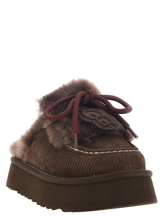 26FW 어그 플랫 슈즈 디스코트 헤리티지  브라운 - UGG