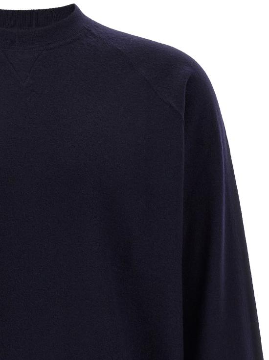 26FW 올리버 라투기 니트웨어 펠파 인 라나 스웨터 앤 카디건 블루 - OLIVER LATTUGHI