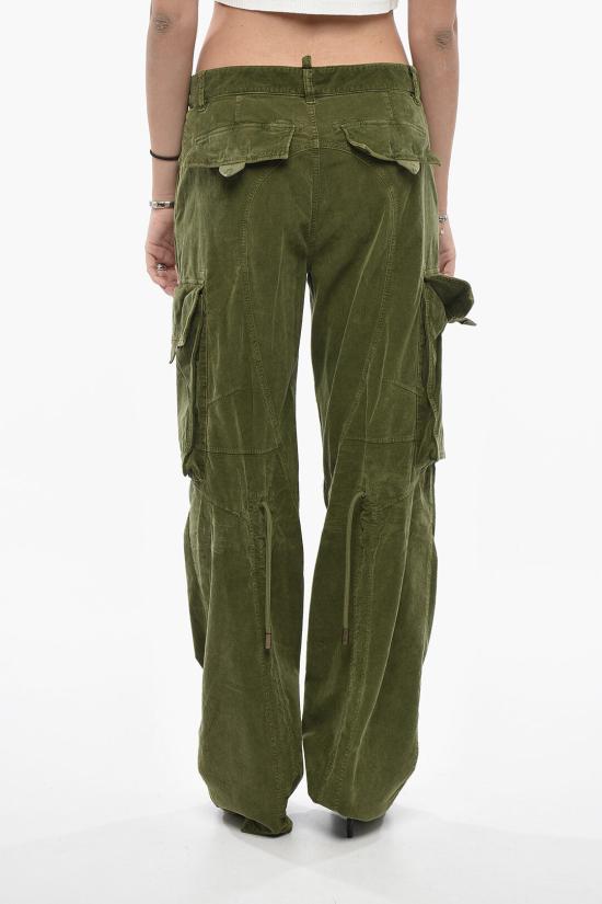  디스퀘어드2 스트레이트 팬츠 S72KA1216 S54097 693 Green - DSQUARED2