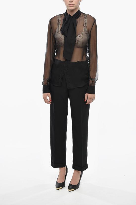  디스퀘어드2 블라우스 S75NC1067 S52114 900 Black - DSQUARED2