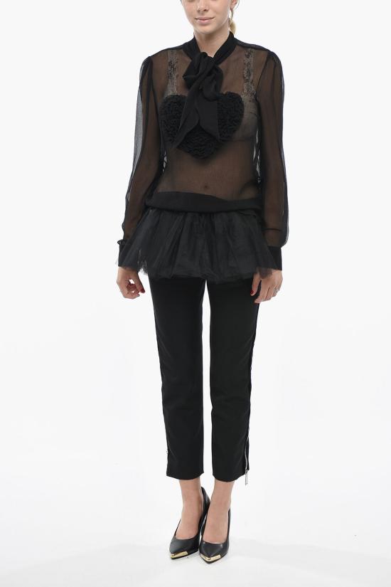  디스퀘어드2 블라우스 S72DL0762 S53639 900 Black - DSQUARED2