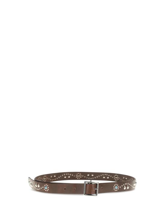 26FW 에이치티씨 벨트 26WHTCI036 DARKBROWN - HTC