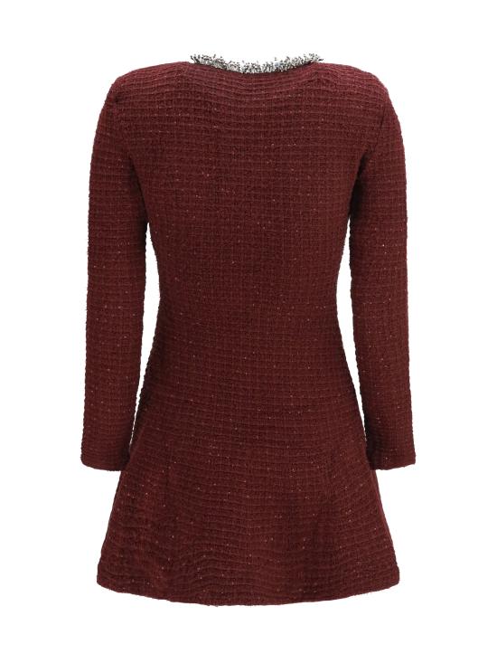 26FW 셀프 포트레이트 원피스 SC26152SBU BURGUNDY BORDEAUX - SELF PORTRAIT