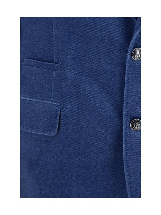 26FW 브루넬로 쿠치넬리 수트 자켓 MV4518BFC5 C014 BLUE - BRUNELLO CUCINELLI