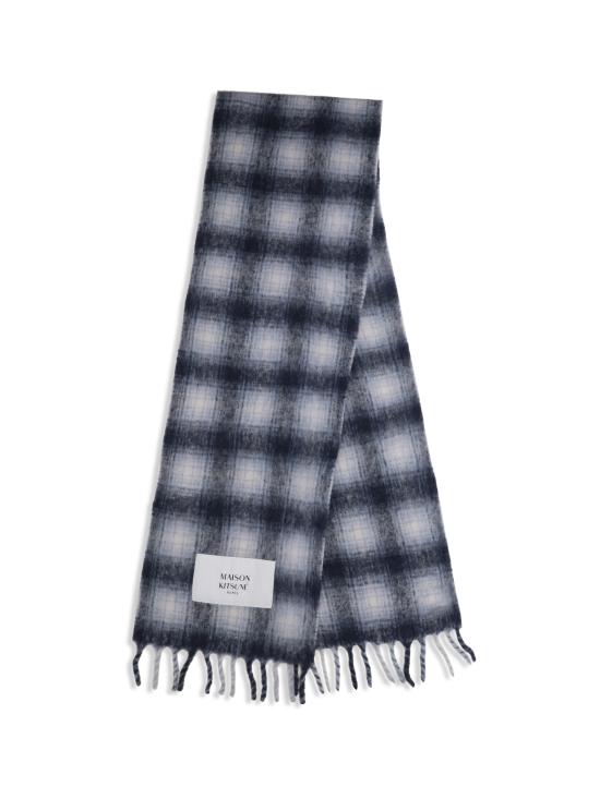 26FW 메종키츠네 머플러/스카프 MRUAT10WA0022 0615 GREY - MAISON KITSUNE