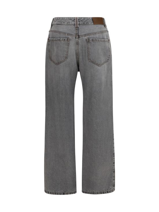 26FW 브루넬로 쿠치넬리 데님 팬츠 MP095P5565 C9032 GREY - BRUNELLO CUCINELLI