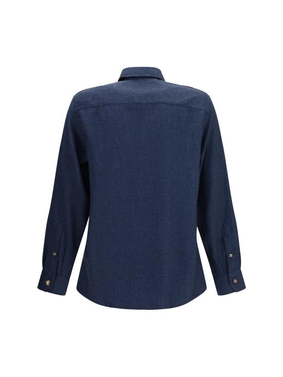 26FW 브루넬로 쿠치넬리 긴팔 셔츠 MY6660731 C010 BLUE - BRUNELLO CUCINELLI