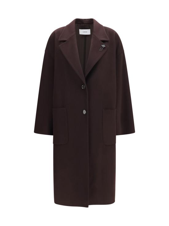 26FW 라르디니 코트 A7ELOICN65606 790 PURPLE
