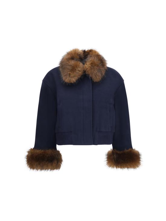 26FW 셀프 포트레이트 자켓 SC26121JN NAVY BLUE