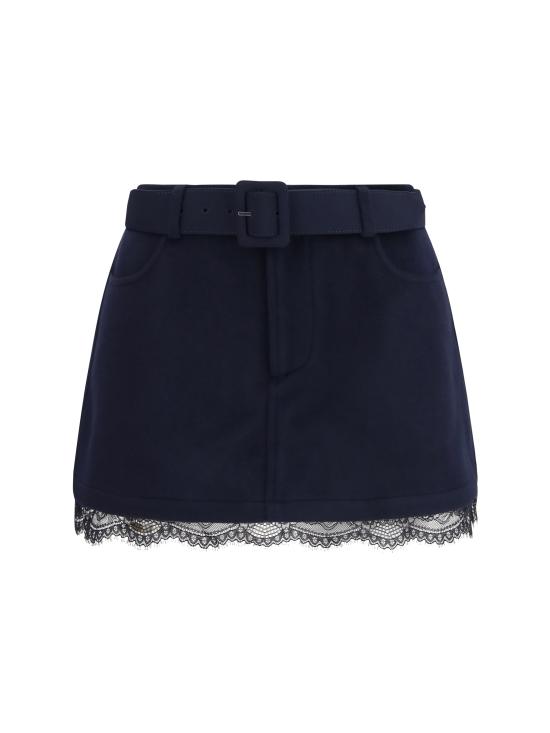 26FW 셀프 포트레이트 숏팬츠 SC26080PN NAVY BLUE