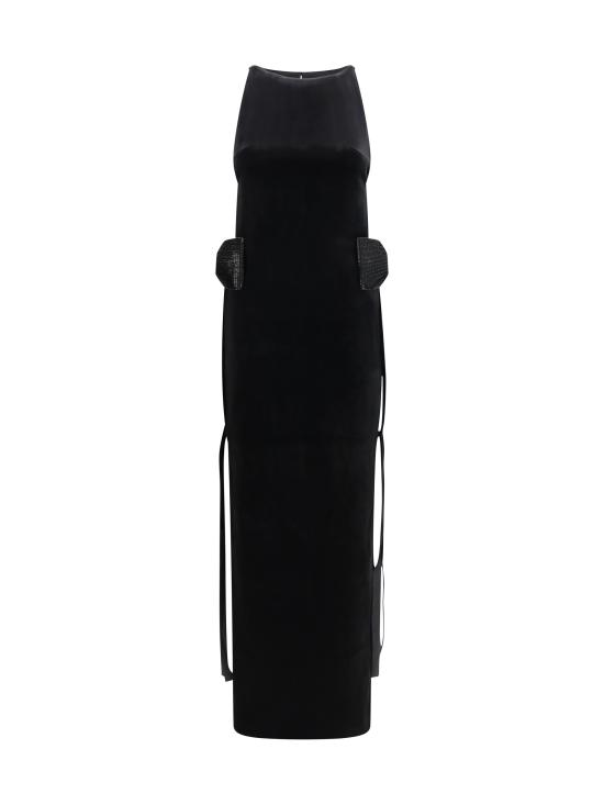 26FW 셀프 포트레이트 원피스 SC26008XB BLACK