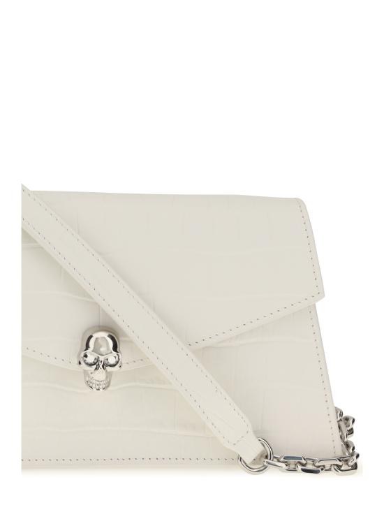 26FW 알렉산더 맥퀸 클러치/파우치 8746981HBT2 9013 WHITE - ALEXANDER MCQUEEN