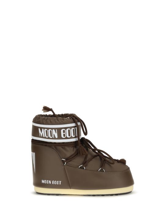 26FW 문부츠 아이콘 나일론 로우 부츠 80D1409340 M037 BROWN