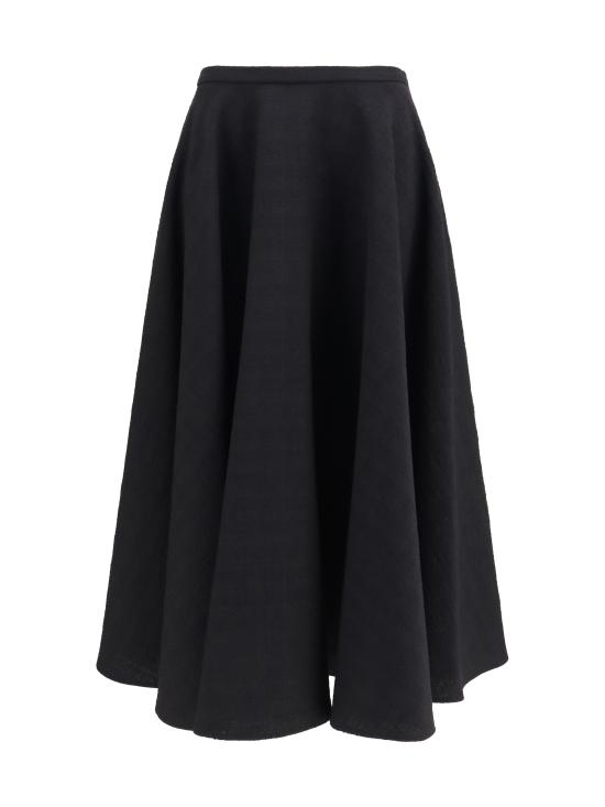 26FW 라르디니 스커트 A7PACEF814ACD67814 999 BLACK