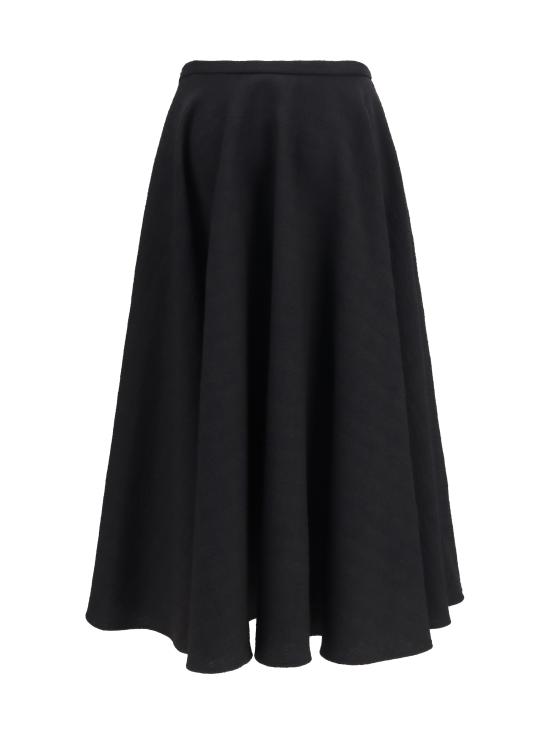 26FW 라르디니 스커트 A7PACEF814ACD67814 999 BLACK - LARDINI