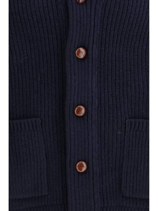 26FW 바버 스웨터 MKN1761 NY91 BLUE - BARBOUR