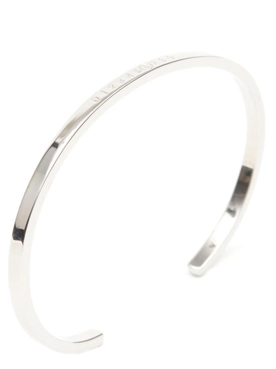 26FW MM6 메종마르지엘라 주얼리 메종 마르지엘라 MM6 미니멀 숫자 브레이슬릿 실버 - MM6 MAISON MARGIELA