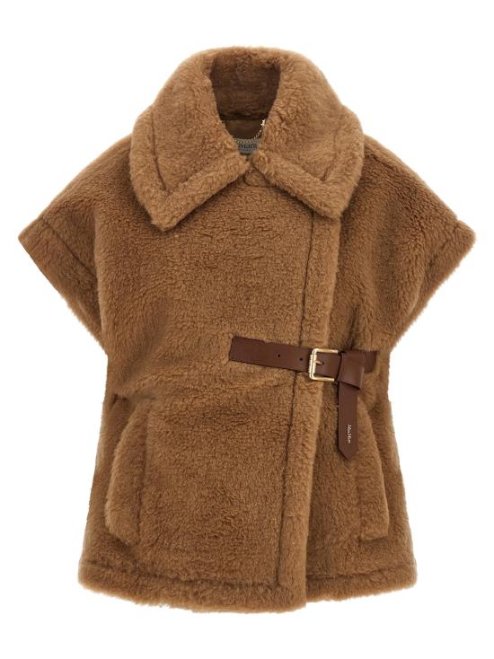 26FW 막스마라 케이프 뉴 아바보  브라운