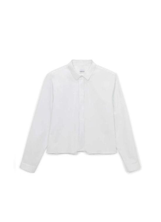  Phoebe Jon 탑 피비 존 아이리스 크롭 셔츠