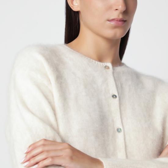 26FW 알마다 라벨 긴팔 티셔츠 4714WS White - ALMADA LABEL