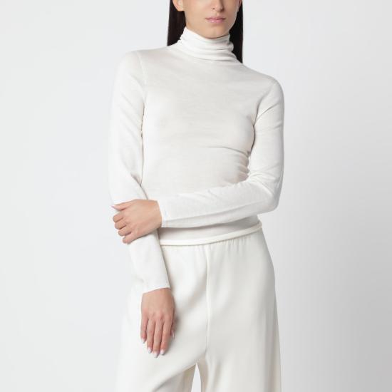 26FW 알마다 라벨 긴팔 티셔츠 4806WS White