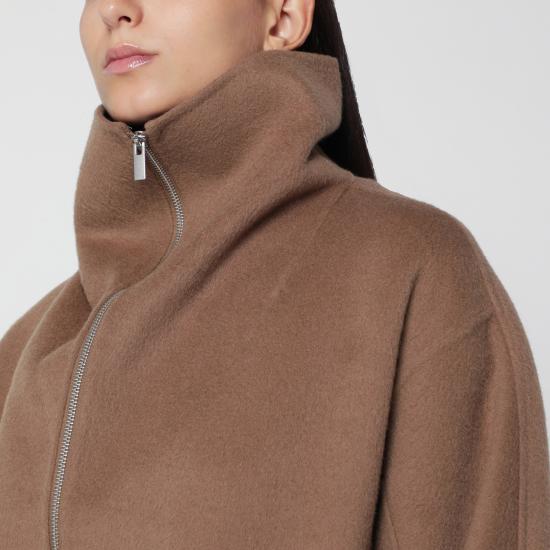 26FW 알마다 라벨 코트 6516WO Beige - ALMADA LABEL