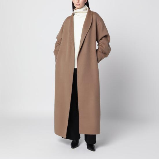 26FW 알마다 라벨 코트 4512WO Brown