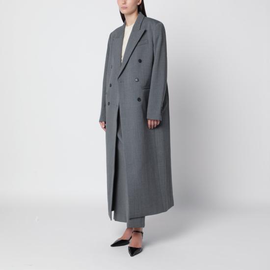 26FW 알마다 라벨 코트 3001PL Grey