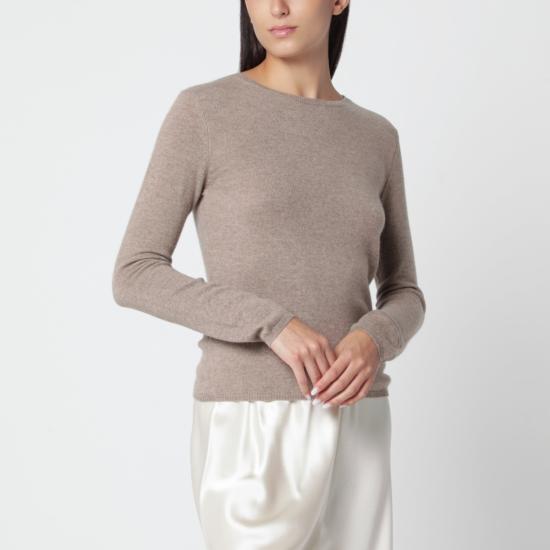26FW 알마다 라벨 긴팔 티셔츠 4613WS Beige