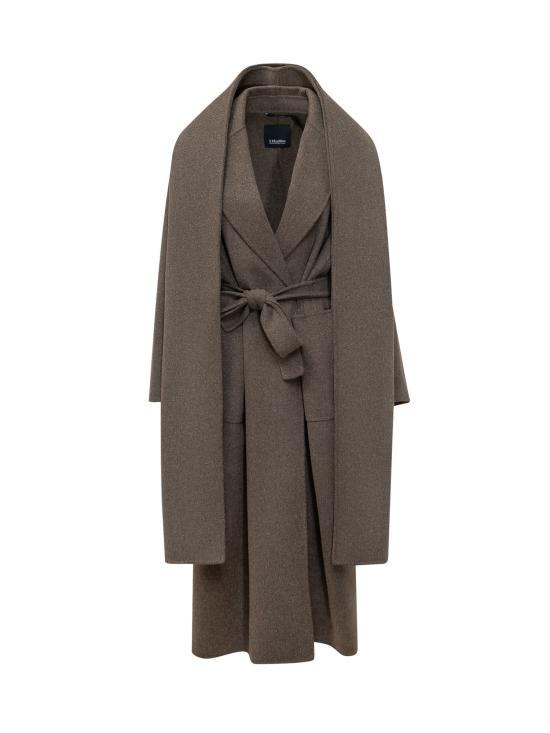 26FW 에스막스마라 트렌치 코트 2629016113600 072 GRIGIO MEDIO