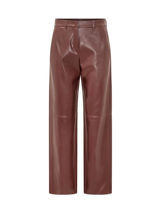 26FW 에스막스마라 스트레이트 팬츠 2629786043600 003 DARK RASPBERRY