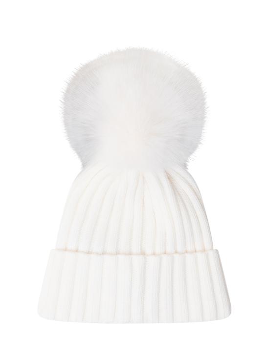 26FW 몽클레어 폼폼 울 비니 L20933B00039M1131 034 BIANCO - MONCLER