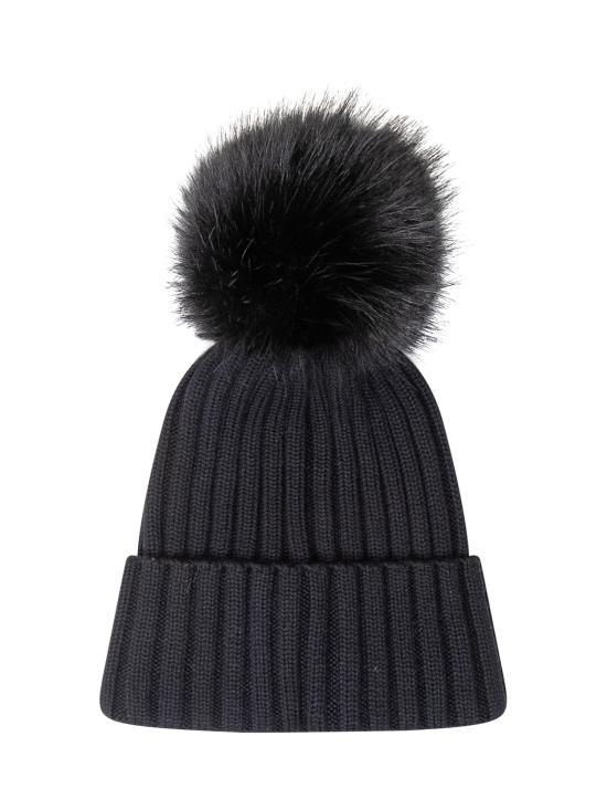 26FW 몽클레어 폼폼 울 비니 L20933B00039M1131 999 NERO - MONCLER