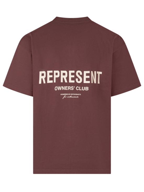 26FW 리프레젠트 반팔 티셔츠 OCM41114 13 BORDEAUX - REPRESENT