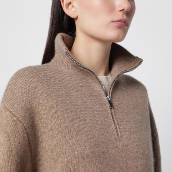 26FW 알마다 라벨 긴팔 티셔츠 6510WO Beige - ALMADA LABEL