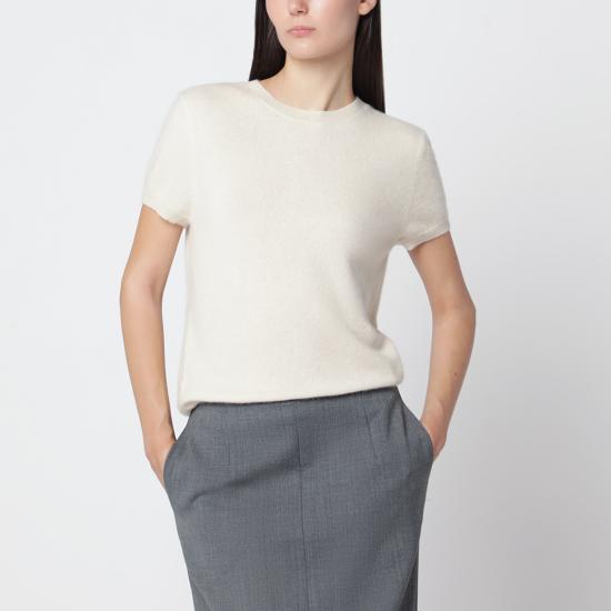 26FW 알마다 라벨 긴팔 티셔츠 6533WO White