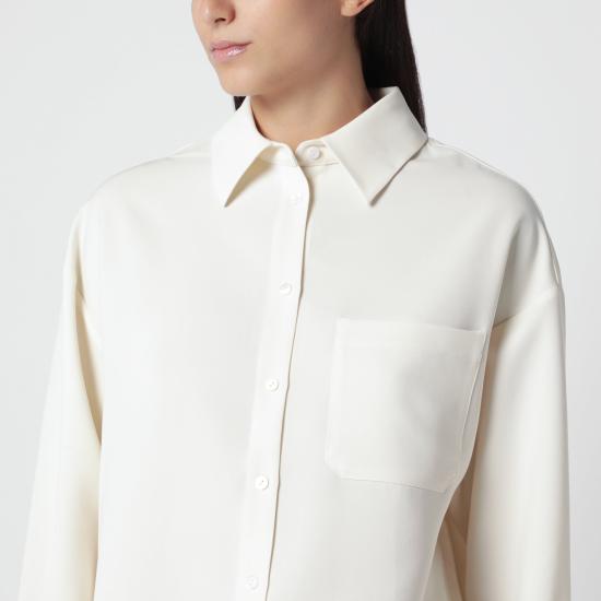 26FW 알마다 라벨 셔츠 4907PL White - ALMADA LABEL