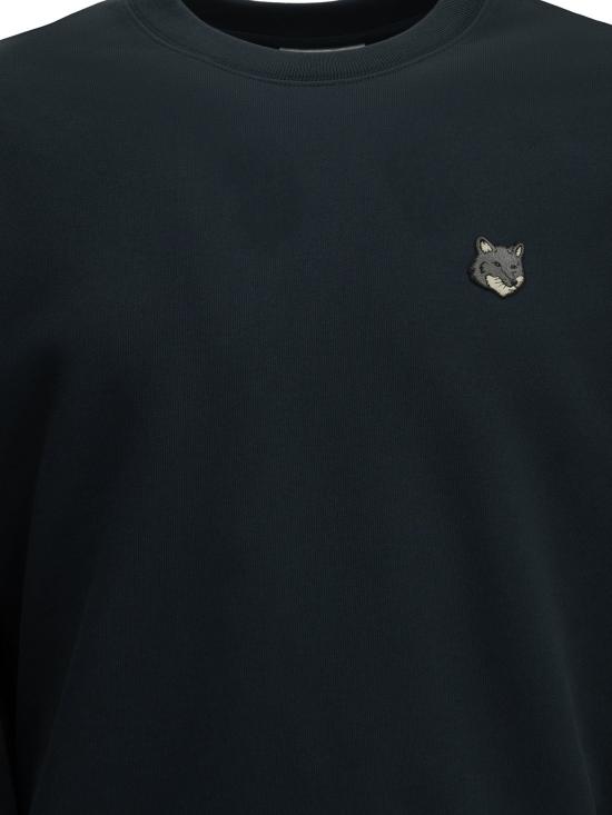 26FW 메종키츠네 긴팔 티셔츠 폭스 헤드 스웨트셔츠 블루 - MAISON KITSUNE