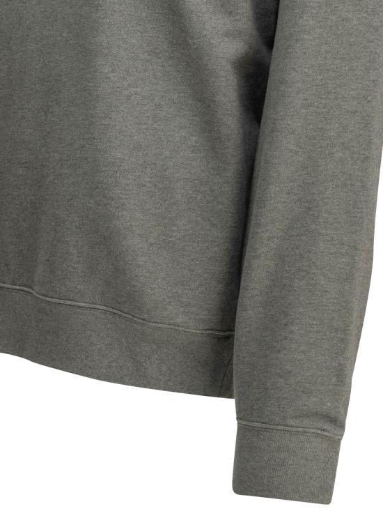 26FW 메종키츠네 긴팔 티셔츠 폭스 헤드 스웨트셔츠 그레이 - MAISON KITSUNE