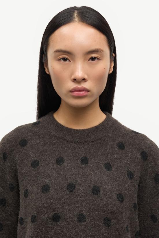  SAMSOE 스웨터 Samsoe Anour O N  멀치 도트 - OTHER BRANDS