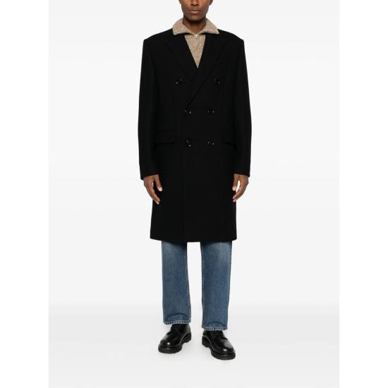26FW 아미 코트 HCO110 WV0078 001 BLACK