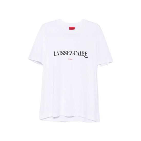 26FW 휴고보스 탑 50568628 100 WHITE