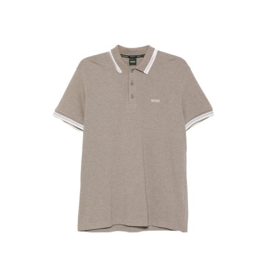 26FW 보스 폴로 티셔츠 50469055 238 NEUTRALS