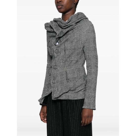 26FW 와타나베 준야 자켓 JR J025 GLENC GREY BLACK - JUNYA WATANABE